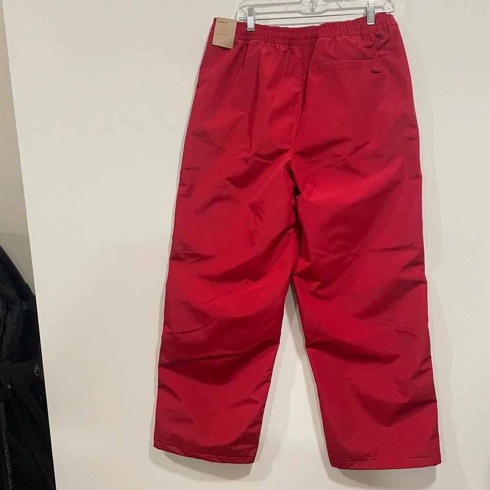 Nike Air Jordan Mens Loose Fit Track Pants Red‎ HV0083-659 Size Medium NWT Storm